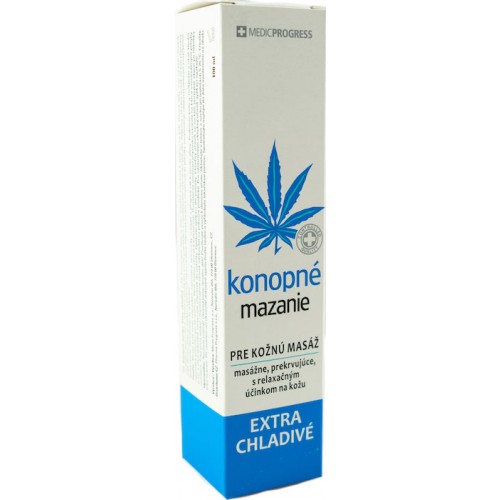 Konopné mazanie chladivé 100 ml