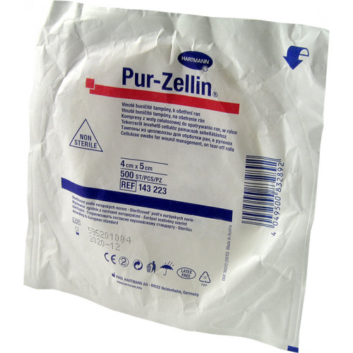 Buničité čtverečky Pur-Zellin v roli, 500ks