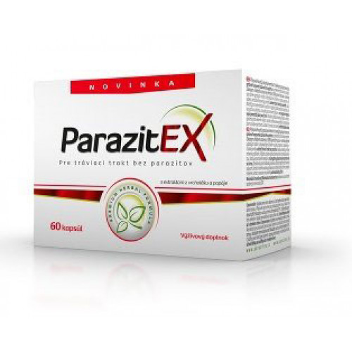 ParazitEx tráviaci trakt bez parazitov 60 cps