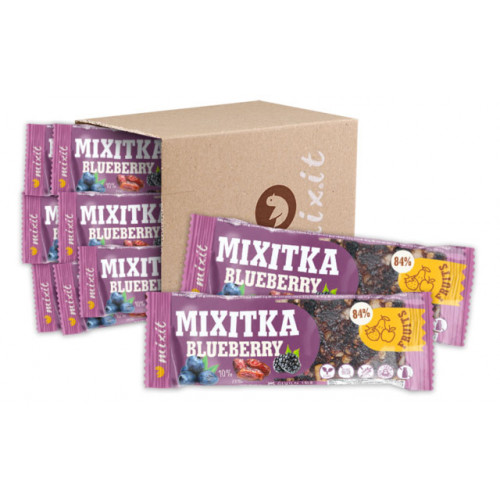 Mixitky BEZ LEPKU - Čučoriedka