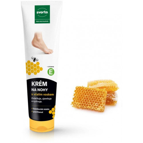 SVORTO 304 Krém na nohy s včelím voskom 100ml