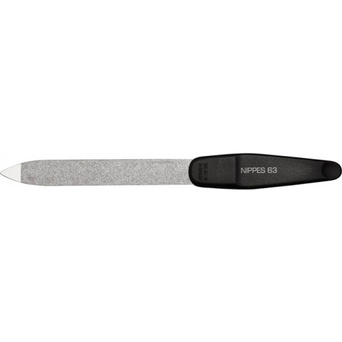 NIPPES SOLINGEN Pilník zafírový čierny hrubá a jemná strana 16cm