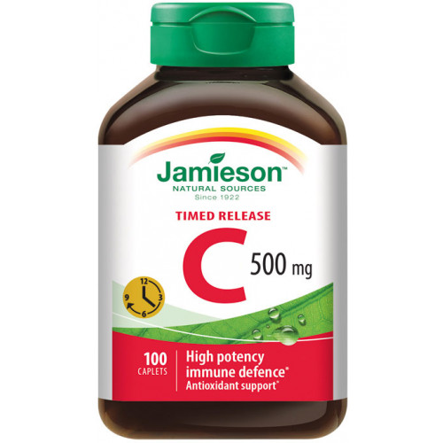 JAMIESON Vitamín C 500mg s postupným uvoľňovaním 100tbl