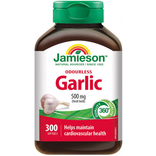 JAMIESON Cesnak bez zápachu 500mg 300cps