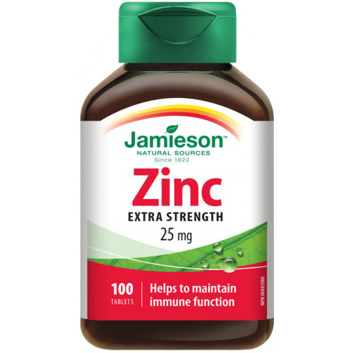 JAMIESON Zinok 25mg 100tbl