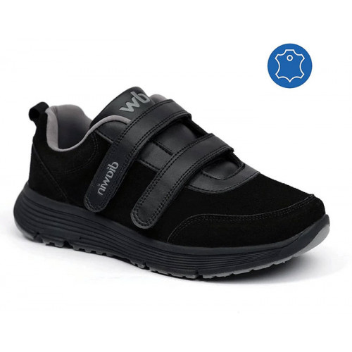 Diabetická obuv dw Comfort Piano Black