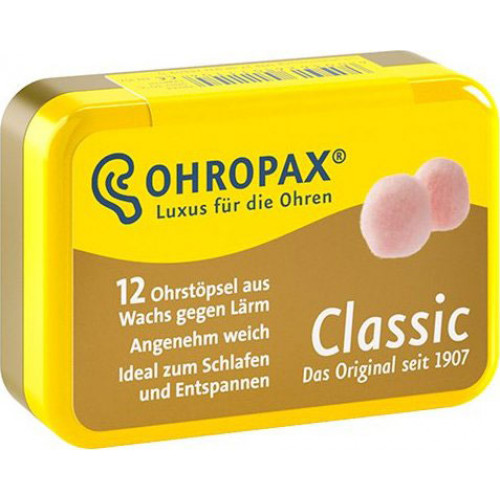 OHROPAX Classic chrániče sluchu z vosku 12ks