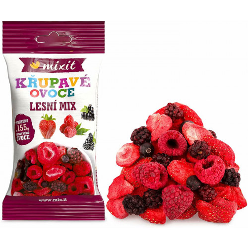 MIXIT Chrumkavé ovocie do vačku Lesný mix 20g