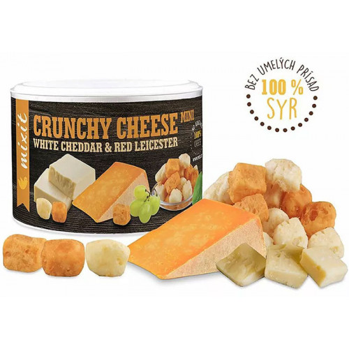 MIXIT Chrumkavý syr White Cheddar & Red Leicester 70g