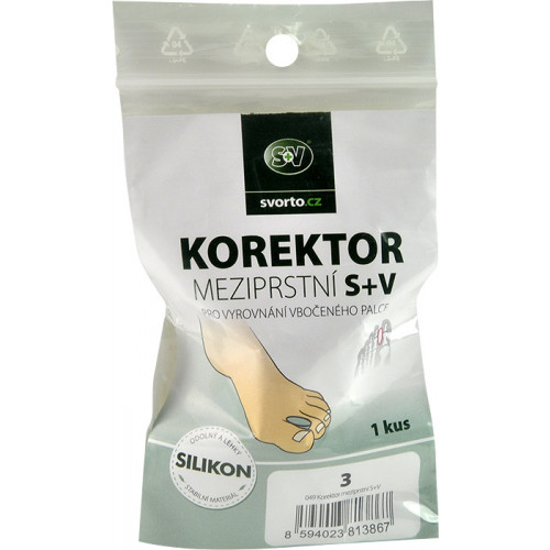 Meziprstní korektor Svorto 049