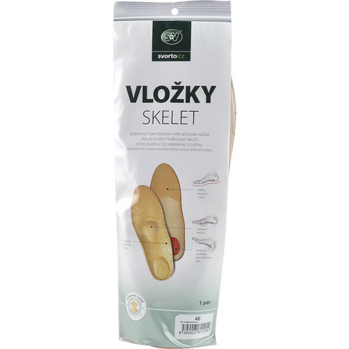 Vložky do bot skelet Svorto 031