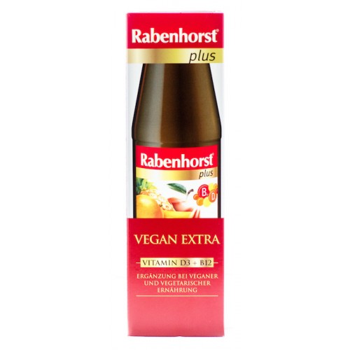 Rabenhorst Vegan Extra plus vitamíny D3 A a B12