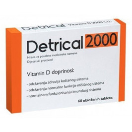 DETRICAL 2000 vitamín D 60 kapsúl