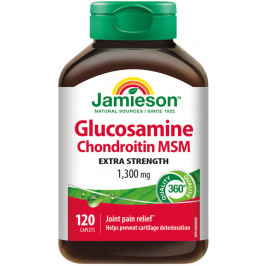 JAMIESON Glukozamín chondroitín MSM 1300mg 120tbl