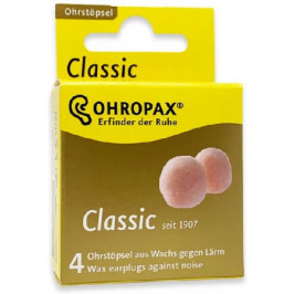 OHROPAX Classic chrániče sluchu z vosku 4ks