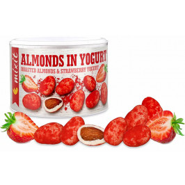 MIXIT Mandle v jogurte s jahodovým prachom 240g