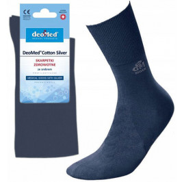 Zdravotné ponožky Deomed Cotton Silver