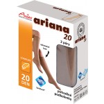Ariana 20 - pohodlné podkolienky, 2 páry vo škatuľce - box