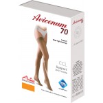 Avicenum 70 - podporné pančuchy so samodržiacou krajkou - box
