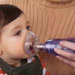 Philips OptiChamber Diamond súprava inhalačný nadstavec + maska M