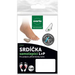 SVORTO 024 Srdiečka samolepiace L+P čierne
